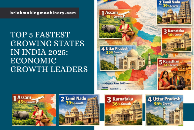 Top 5 Fastest Growing States in India